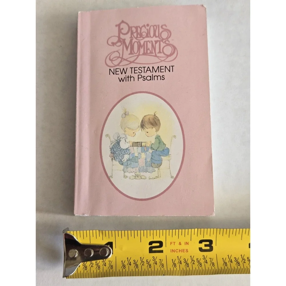 VTG Precious Moments POCKET BIBLE New Testament with Psalms NKJV‎ Gift Edition